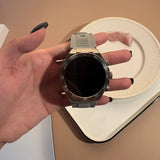 williane skiva Men's Digital Smartwatch Silicone Men's Wristband