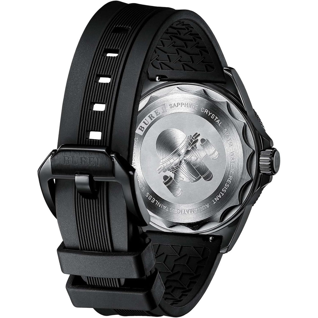 BUREI Diving Automatic Watch for Men,500M Waterproof Luxury Watches for Men,Gift for Men.