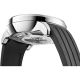 BUREI Automatic Dive Watch Sapphire Glass Wrist Watch Men's 500m Waterproof Watch with Rubber Strap,Luminous Hands and Markers