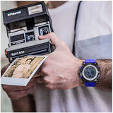 BUREI Mens Analog Digital Sport Watches with Alarm Stopwatch LED Backlight and Rubber Strap