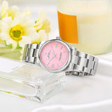 BUREI Men's Stainless Steel Fashion Watch Japan Movement Quartz Wristwatches for Men 41mm Luxury Round Watch