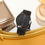 BUREI Men Watches Fashion Business Analog Stainless Steel Quartz Waterproof Watches for Men,Gifts for Men