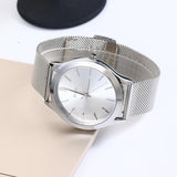 BUREI Men Watches Fashion Business Analog Stainless Steel Quartz Waterproof Watches for Men,Gifts for Men