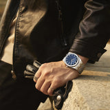BUREI Fashion Minimalist Business Men's Wrist Watches Stainless Steel Waterproof Quartz Watch for Man