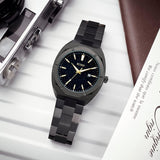 BUREI Fashion Quartz Watch for Men Watch Analog Date Watch with Stainless Steel Band Waterproof Classic Watches for Men