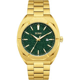 BUREI Fashion Quartz Watch for Men Watch Analog Date Watch with Stainless Steel Band Waterproof Classic Watches for Men