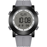 BUREI Digital Herren Uhren Sport Outdoor Armbanduhr Silikon Herren mit Wecker/Kalender/Stoppuhr/LED-Hintergrundbeleuchtung