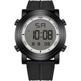 BUREI Digital Herren Uhren Sport Outdoor Armbanduhr Silikon Herren mit Wecker/Kalender/Stoppuhr/LED-Hintergrundbeleuchtung