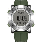BUREI Digital Herren Uhren Sport Outdoor Armbanduhr Silikon Herren mit Wecker/Kalender/Stoppuhr/LED-Hintergrundbeleuchtung