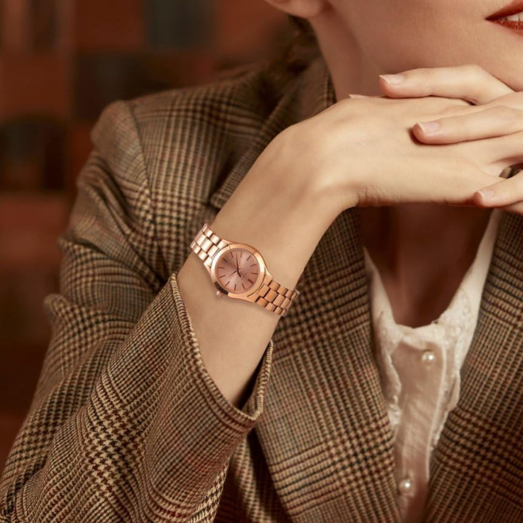 BUREI Ladies Fashion Watch Slim Minimalist Business Women's Watches Stainless Steel Bracelet Watch for Women Waterproof Quartz Women's Watch