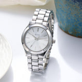 BUREI Ladies Fashion Watch Slim Minimalist Business Women's Watches Stainless Steel Bracelet Watch for Women Waterproof Quartz Women's Watch
