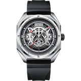 BUREI Men Wrist Watches Fashion Analog Waterproof Rubber Strap Watches for Men