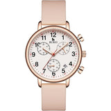 BUREI Womens Nurse Watches, Easy to Read Precision Watches for Medical Professionals, Silicone Comfort,Waterproof, Night Light, Stopwatch Multifunctional Time Clocks
