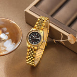 BUREI Women's Wrist Watch Easy Read Dial, 24 Hour with Second Hand,Nurse Watch for Women with Stainless Steel Band.