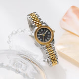 BUREI Women's Wrist Watch Easy Read Dial, 24 Hour with Second Hand,Nurse Watch for Women with Stainless Steel Band.