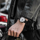 BUREI Mens Analog Digital Sport Watches with Alarm Stopwatch LED Backlight and Rubber Strap