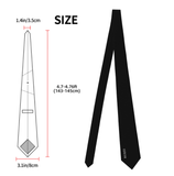 BUREI Black Elegant Men'S Necktie For Wedding And Business,Soft Comfortable Satin Tie,Durable Fabric,Thoughtful Gift For Any Occasio