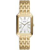 BUREI Women's Fashion Luxury Stainless Steel Watch Simple Quartz Waterproof Ladies Watch Three Hands Relogio Feminino (Gold and Rose Gold)