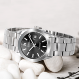 BUREI Men's Luxury Automatic Watch Fashion Waterproof Mechanical Watch, Adjustable Stainless Steel Two Tone Strap,Gift for Men