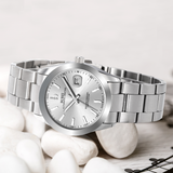 BUREI Men's Luxury Automatic Watch Fashion Waterproof Mechanical Watch, Adjustable Stainless Steel Two Tone Strap,Gift for Men