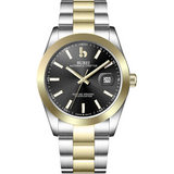 BUREI Men's Luxury Automatic Watch Fashion Waterproof Mechanical Watch, Adjustable Stainless Steel Two Tone Strap,Gift for Men