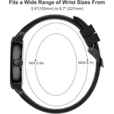 BUREI Nurse Wrist Watch for Nurse Medical Professionals Students Women Men, Waterproof 12/24 Hour Military Time Luminouse Easy Read Dial,Colorful Silicone Band