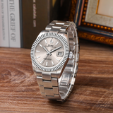 BUREI Men's Luxury Automatic Watch Fashion Waterproof Mechanical Watch, Adjustable Stainless Steel Two Tone Strap,Gift for Men