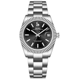 BUREI Men's Luxury Automatic Watch Fashion Waterproof Mechanical Watch, Adjustable Stainless Steel Two Tone Strap,Gift for Men