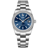 BUREI Men's Luxury Automatic Watch Fashion Waterproof Mechanical Watch, Adjustable Stainless Steel Two Tone Strap,Gift for Men