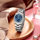 BUREI Men's Luxury Automatic Watch Fashion Waterproof Mechanical Watch, Adjustable Stainless Steel Two Tone Strap,Gift for Men