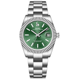 BUREI Men's Luxury Automatic Watch Fashion Waterproof Mechanical Watch, Adjustable Stainless Steel Two Tone Strap,Gift for Men