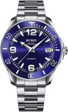 BUREI Diving Automatic Watch for Men,500M Waterproof Luxury Watches for Men,Gift for Men.