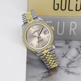 BUREI Men's Luxury Automatic Watch Fashion Waterproof Mechanical Watch, Adjustable Stainless Steel Two Tone Strap,Gift for Men