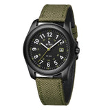 BUREI Men's Watch, Military-Style Watch with Date Display, Waterproof, Outdoor Sports, Gift for Men