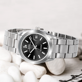 BUREI Men's Luxury Automatic Watch Fashion Waterproof Mechanical Watch, Adjustable Stainless Steel Two Tone Strap,Gift for Men