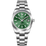 BUREI Men's Luxury Automatic Watch Fashion Waterproof Mechanical Watch, Adjustable Stainless Steel Two Tone Strap,Gift for Men