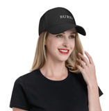 BUREI Baseball Caps for Men & Women Embroidered Bruh Brother D Ladies & Men Baseball Hats Acrylic