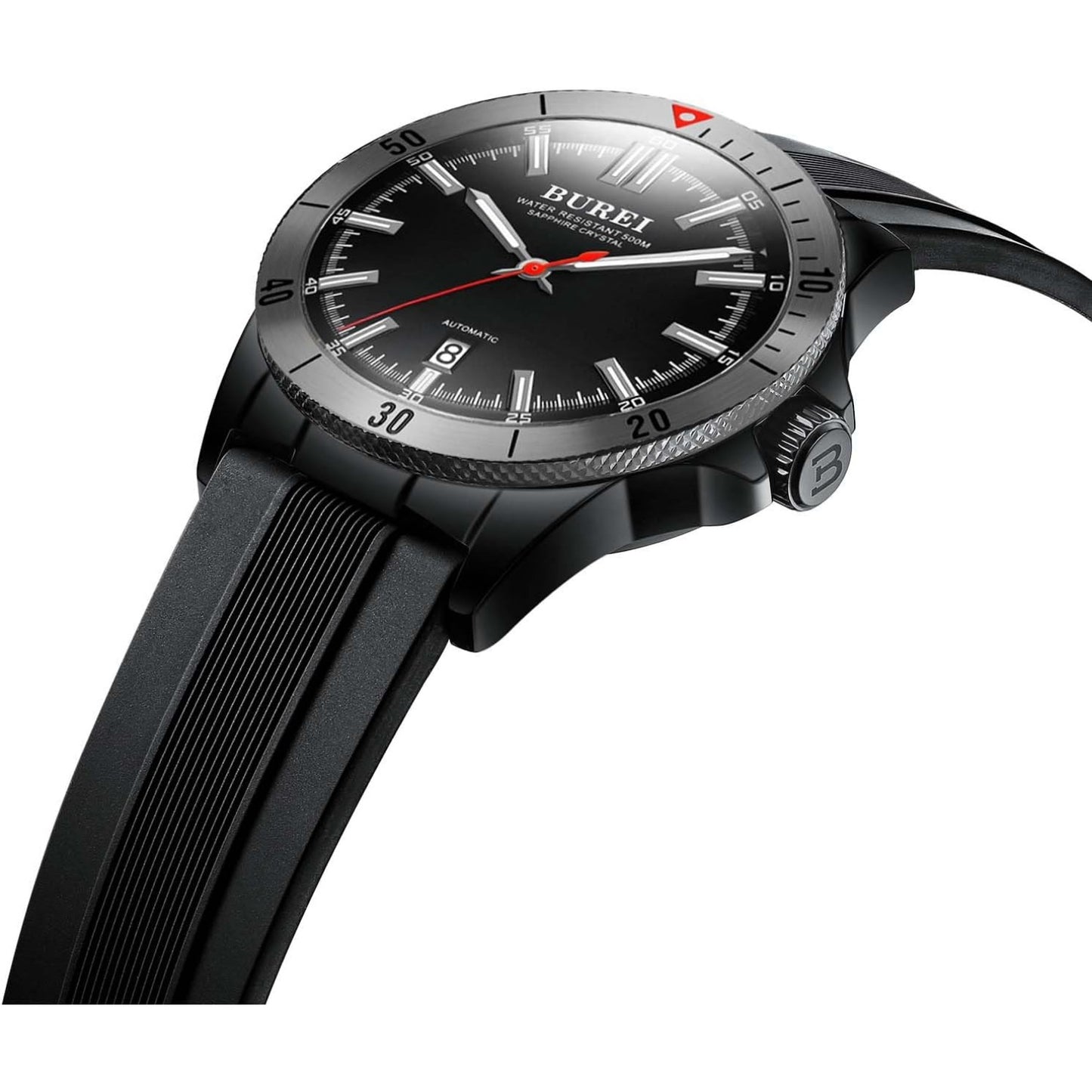 BUREI Diving Automatic Watch for Men,500M Waterproof Luxury Watches for Men,Gift for Men.