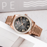 BUREI Mens Watch 41mm, Stainless Steel Analog Quartz, Waterproof with Calendar, Sapphire Crystal Dial, Business Casual Luxury Wristwatch