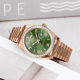 BUREI Mens Watch 41mm, Stainless Steel Analog Quartz, Waterproof with Calendar, Sapphire Crystal Dial, Business Casual Luxury Wristwatch