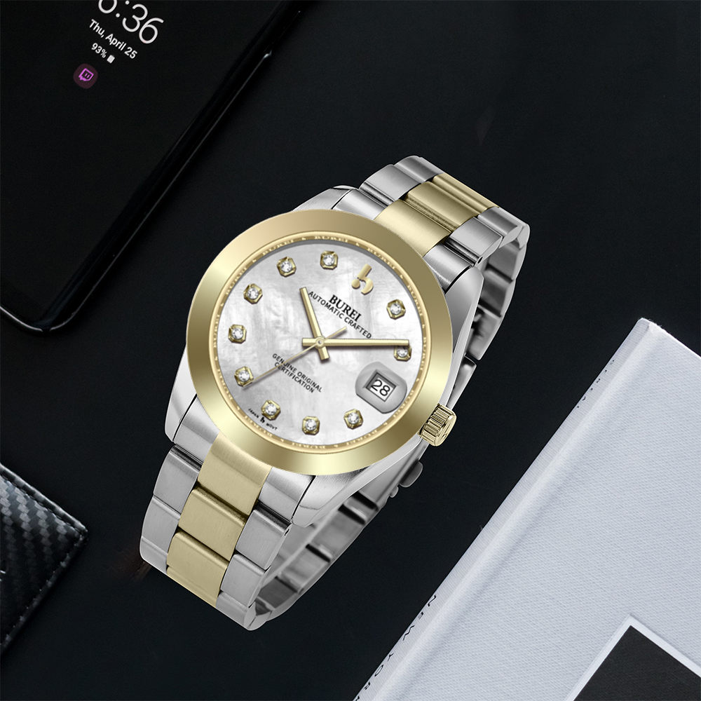 BUREI Luxury Automatic Watch 36mm