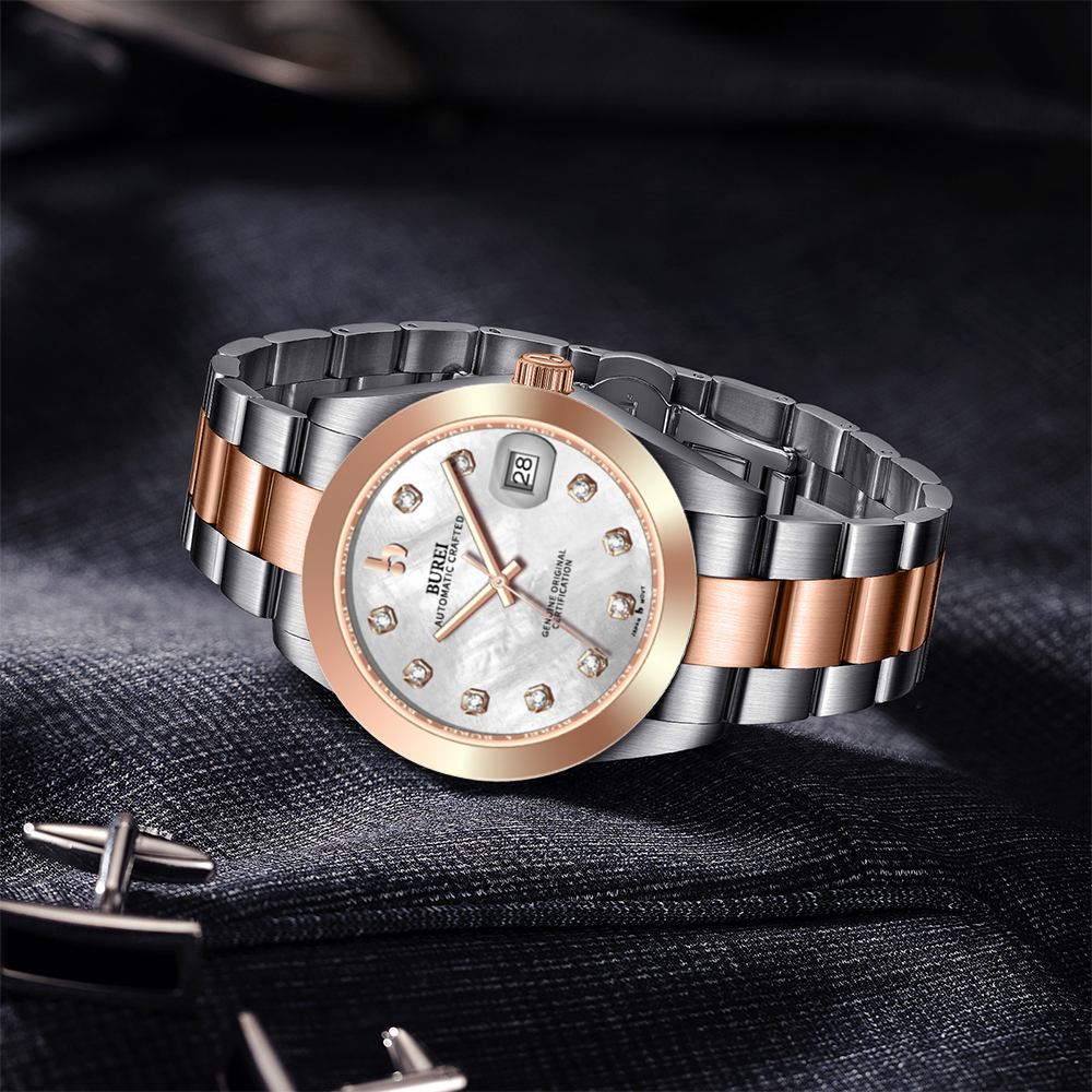 BUREI Luxury Automatic Watch 36mm