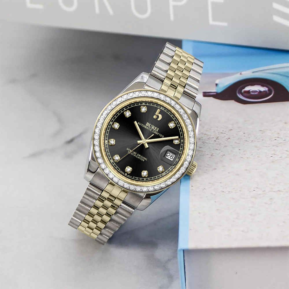 BUREI Luxury Automatic Watch 36mmBIAOPAN