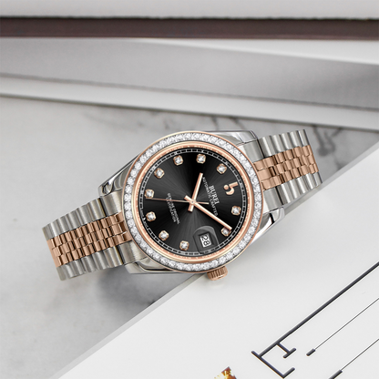 BUREI Luxury Automatic Watch 36mmBIAOPAN
