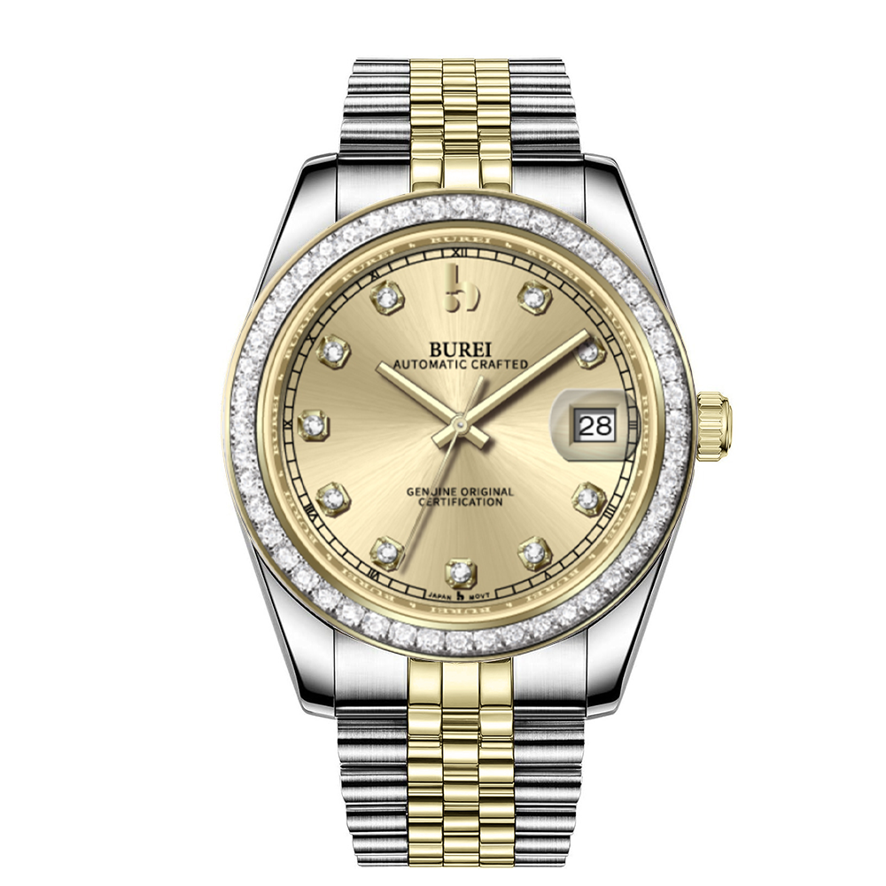 BUREI Luxury Automatic Watch 36mmBIAOPAN