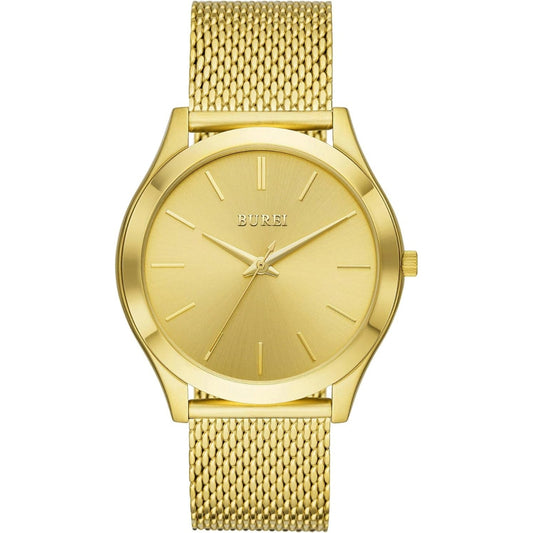 BUREI Men Watches Fashion Business Analog Stainless Steel Quartz Waterproof Watches for Men,Gifts for Men