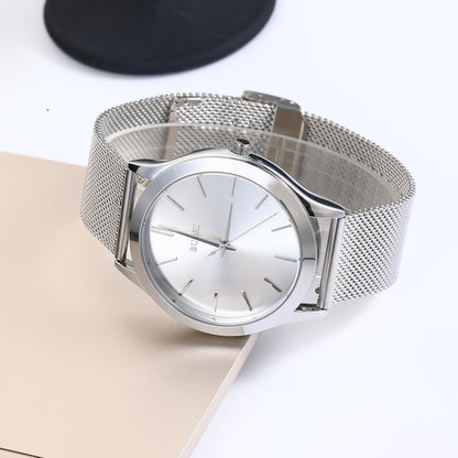 BUREI Men Watches Fashion Business Analog Stainless Steel Quartz Waterproof Watches for Men,Gifts for Men