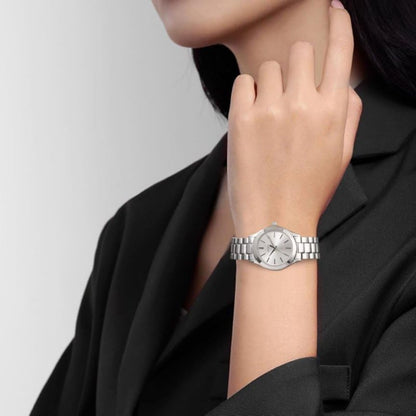 BUREI Ladies Fashion Watch Slim Minimalist Business Women's Watches Stainless Steel Bracelet Watch for Women Waterproof Quartz Women's Watch