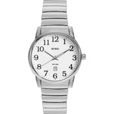 BUREI Women's Black Leather Watches with Luminous Easy to Read Minimalist Watch for Women and Nurses, Gift for Her