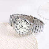 BUREI Women's Black Leather Watches with Luminous Easy to Read Minimalist Watch for Women and Nurses, Gift for Her